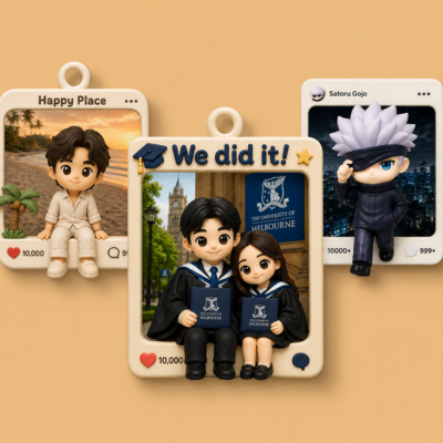 Custom Cartoon Frame Style Figurine