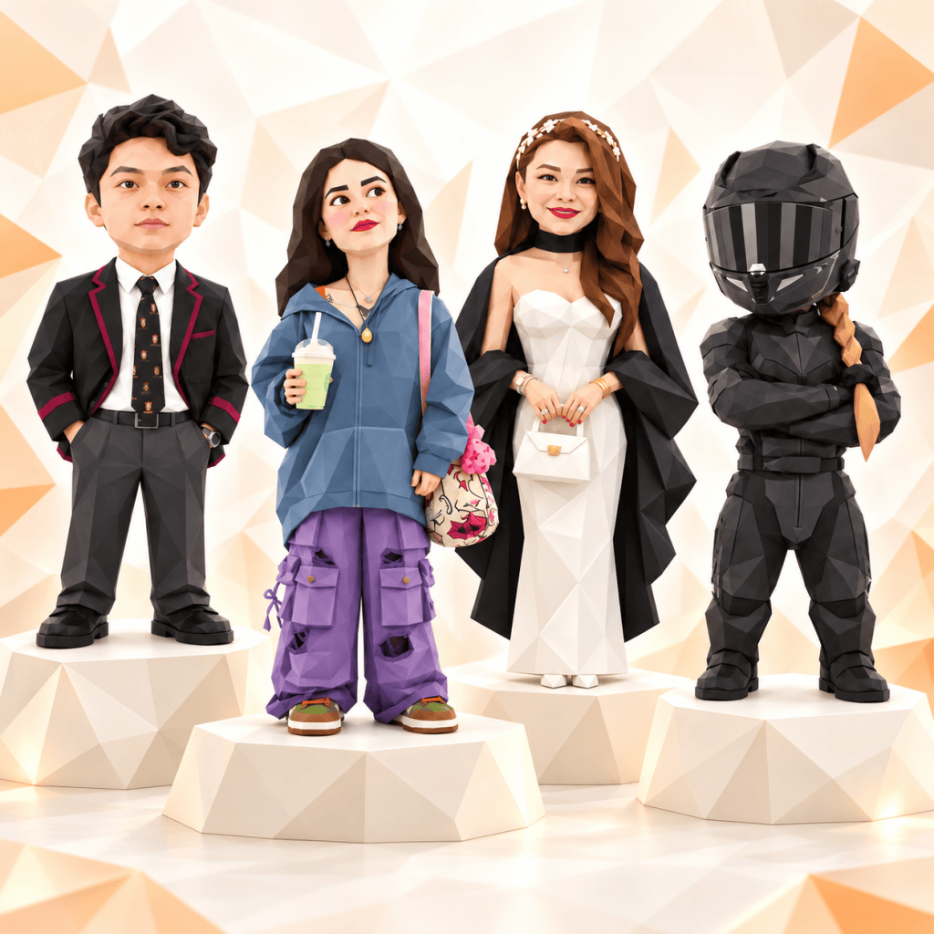 Custom Low-Poly Figurine